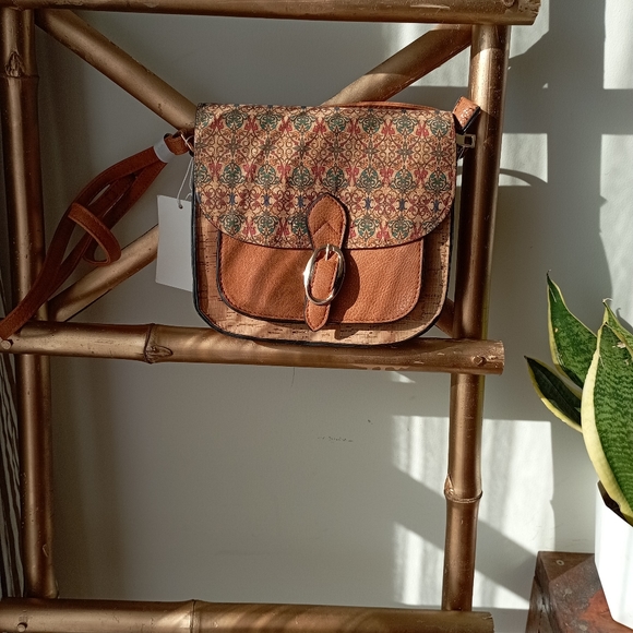 Faux Leather Sling Bag - Picture 6 of 16